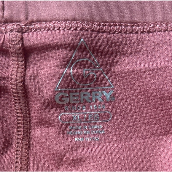 Gerry Women's Red Clay Pull on Breezy Cargo Skort Tennis Golf XL - Picture 3 of 5